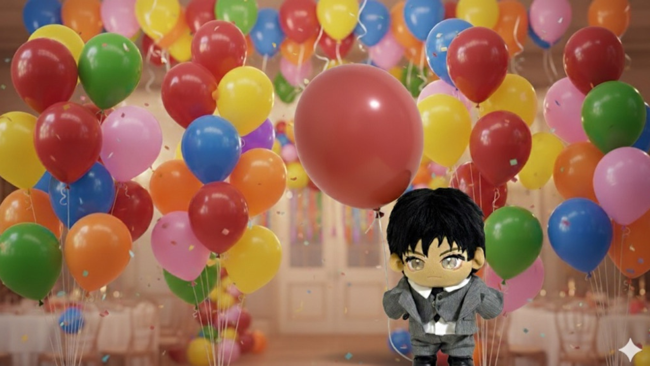 推しぬいのだんなさんのお披露目の記事のアイキャッチ画像です。